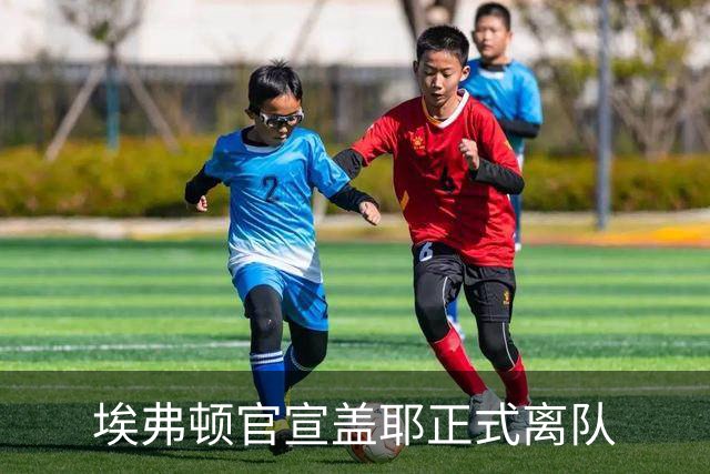埃弗顿官宣盖耶正式离队